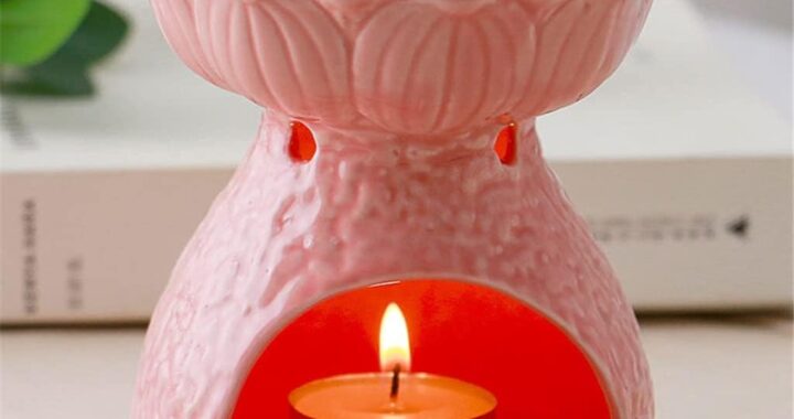 Big Capacity Ceramic Candle Aromatherapy Burner – Home Décor Aromatherapy Lamp
