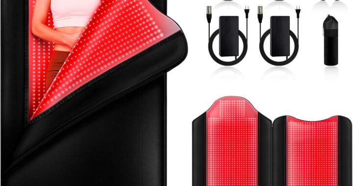 INTEO Dual Red Light Therapy Mat Full Body (74” x 34”)